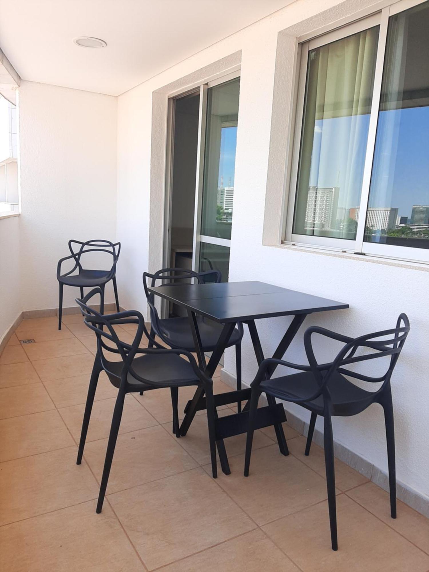 Flat Brasilia 50M2 Com Varanda Exterior foto